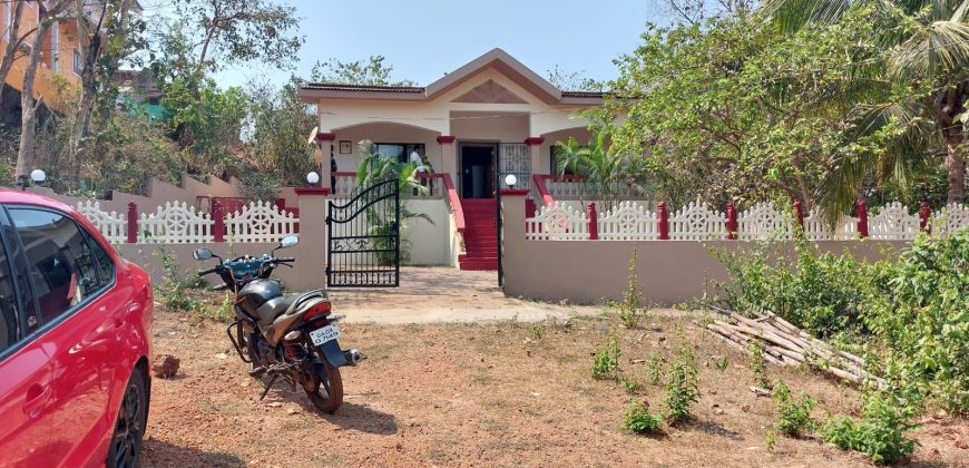 2 BHK Independent Semi Furnished House For Sale At NACHINOLA Goa