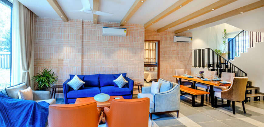 3 BHK Fully Furnished Villa For Rent At SIOLIM Goa