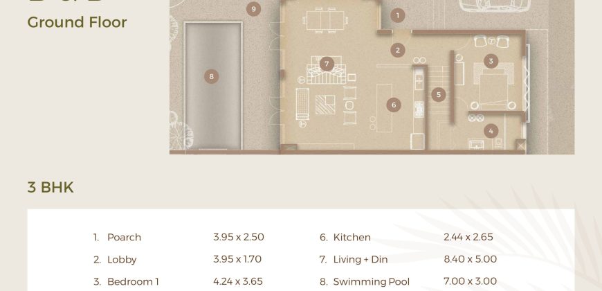 4 BHK Luxury Villa For Sale At ALDONA Goa