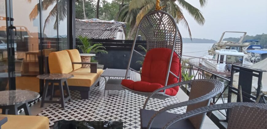 2BHK Fully furnished River View Villa for Rent in POMBURPA, Goa