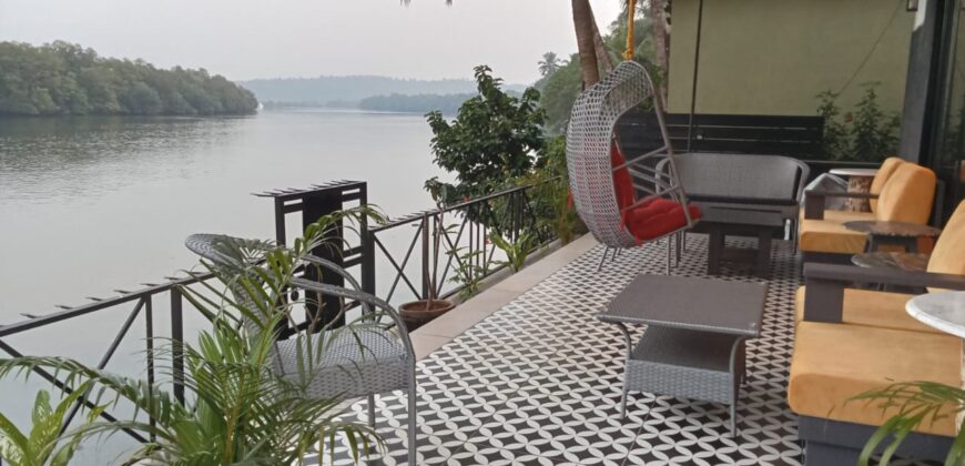 2BHK Fully furnished River View Villa for Rent in POMBURPA, Goa