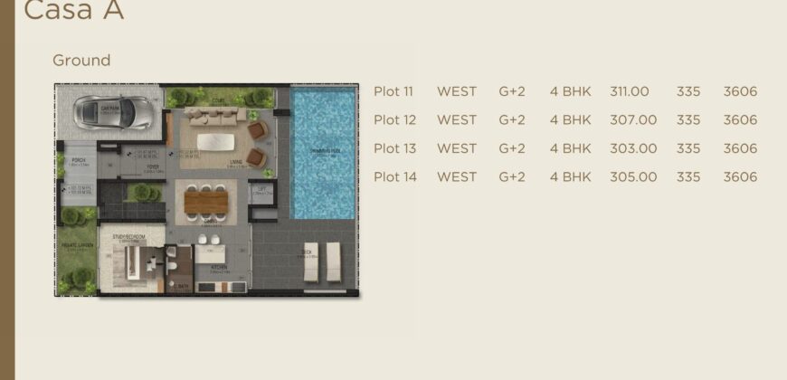 4 BHK Luxury Villa For Sale At PARRA Goa