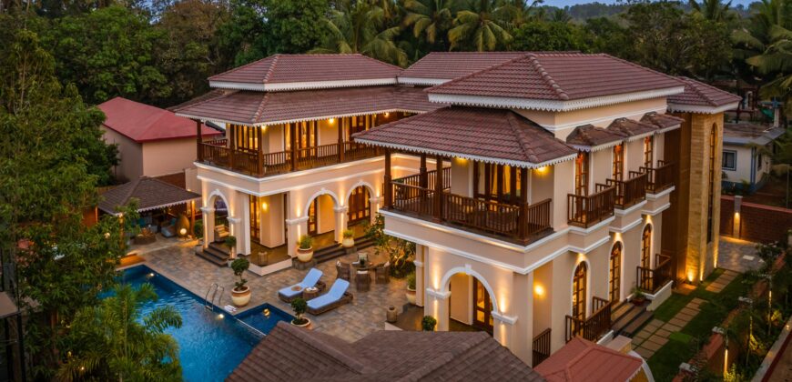 5 BHK Luxury Villa For Sale At VAGATOR Goa