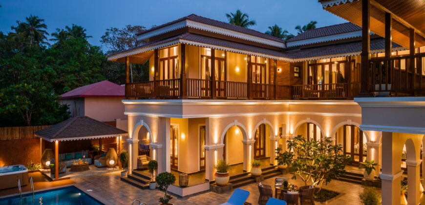5 BHK Luxury Villa For Sale At VAGATOR Goa