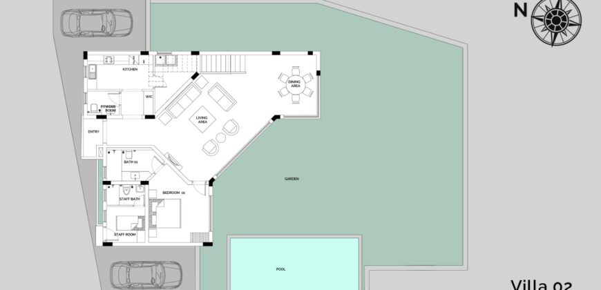 3 BHK Luxury Villa For Sale At VAGATOR Goa