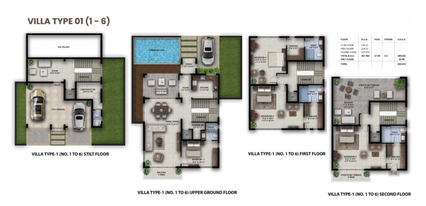 4 BHK Luxury Villa For Sale At SAIPEM Goa