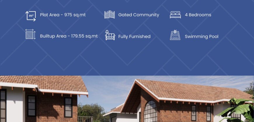 4 BHK Luxury Villa For Sale At VAGATOR Goa