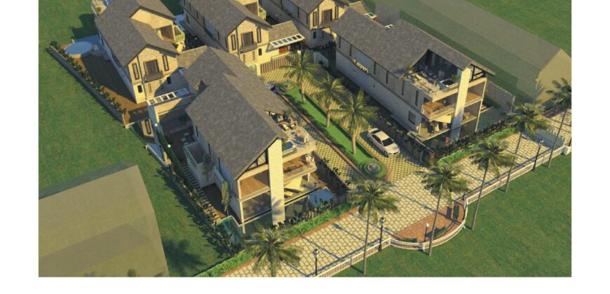 5 BHK Luxury Field View Villa For Sale At SANGOLDA Goa