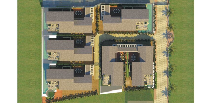 5 BHK Luxury Field View Villa For Sale At SANGOLDA Goa