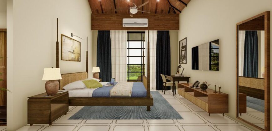 4 BHK Residential Twin Bungalow/ Villa for Rent at MORJIM Goa