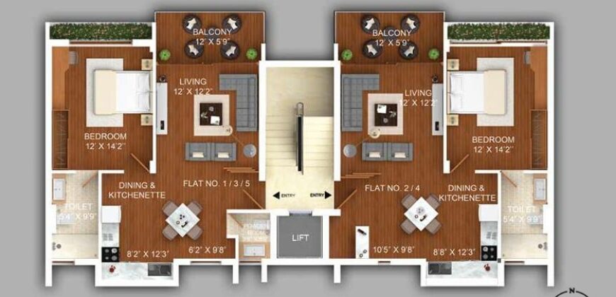1 BHK Apartment for Sale at PILERNE Goa