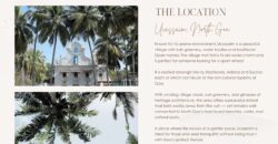 3 BHK Luxury Apartment For Sale at UCCASSAIM Goa