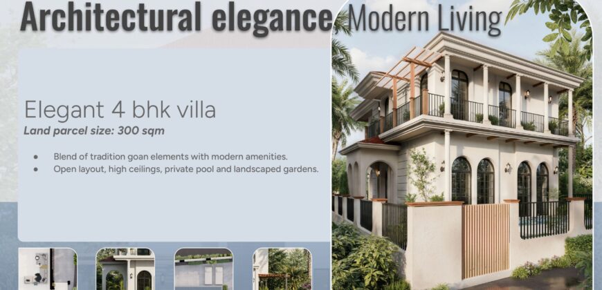 4 BHK Luxury Villa for Sale at ALDONA Goa