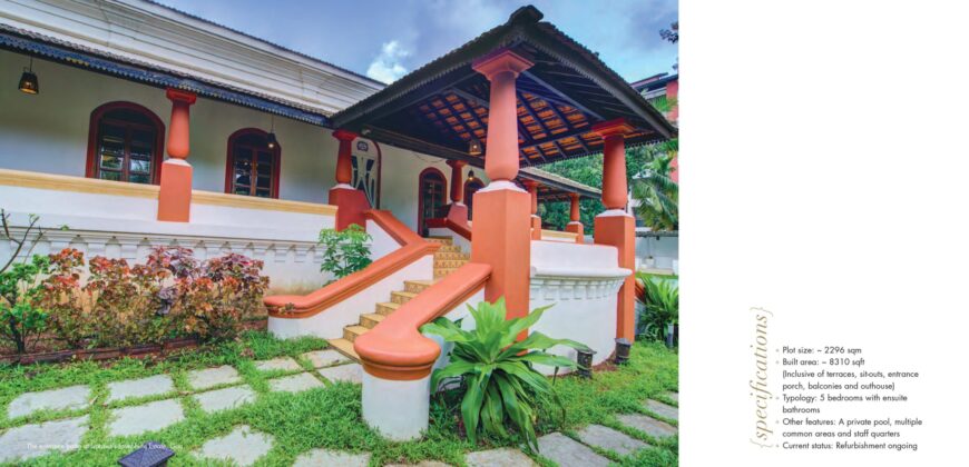 5 BHK Luxury Villa for Sale at SIOLIM Goa
