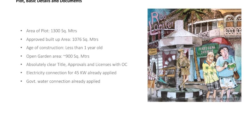 12 BHK Luxury Villa for Sale at SIOLIM Goa