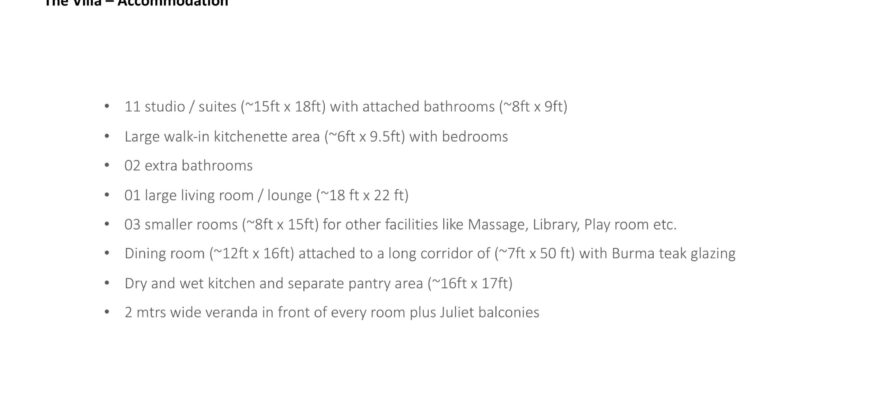 12 BHK Luxury Villa for Sale at SIOLIM Goa