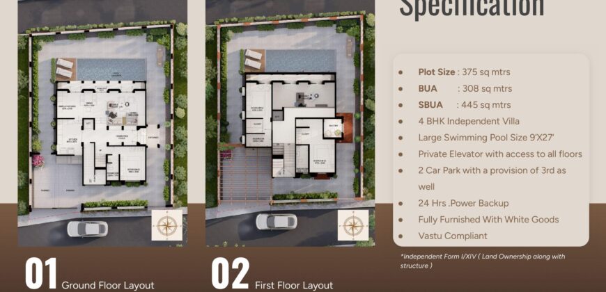 4 BHK Luxury Villa for Sale at ALDONA Goa