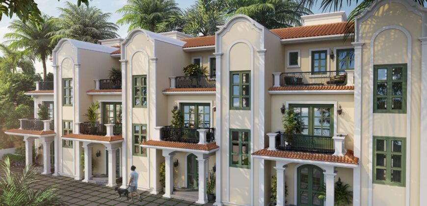 3 BHK Luxury Row Villa for Sale At VERLA CANCA Goa